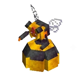 Cobblemon Islands Pokedex entry #0416 Vespiquen